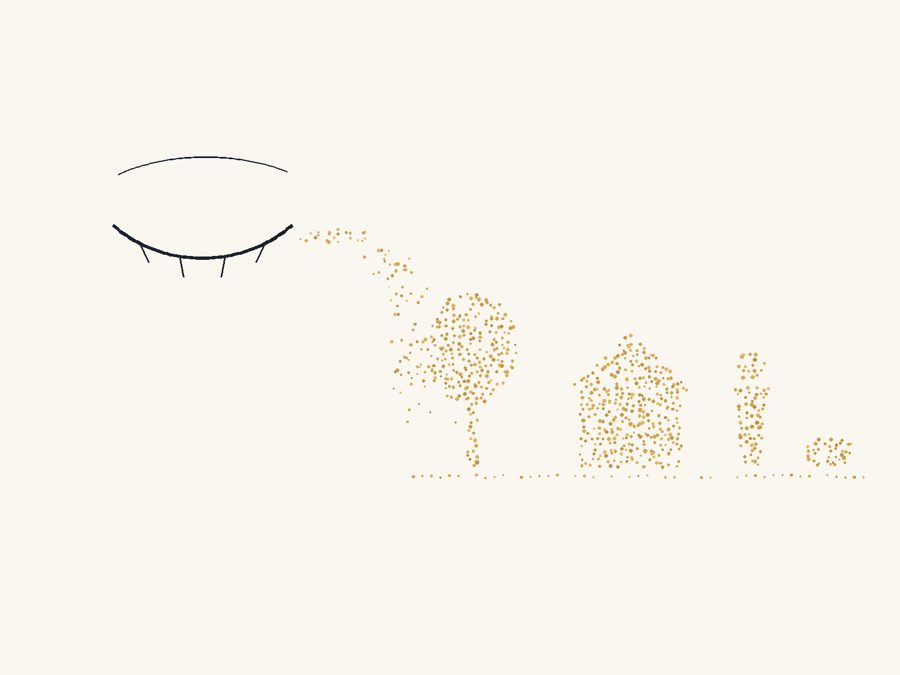 The dreaming eye